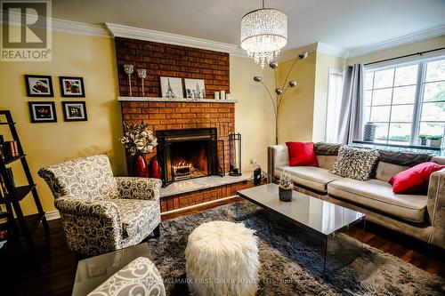 3 Herbert Place, Port Hope, ON - Indoor Photo Showing Living Room With Fireplace