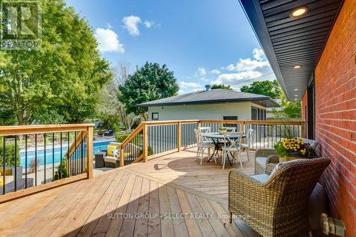 988 Glenbanner Road, London, ON - Outdoor With Deck Patio Veranda With Exterior