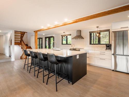 Cuisine - 159 Rue Custeau, Magog, QC - Indoor Photo Showing Kitchen With Upgraded Kitchen