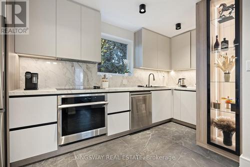 22 Cliffcrest Drive, Toronto, ON - Indoor Photo Showing Kitchen With Upgraded Kitchen