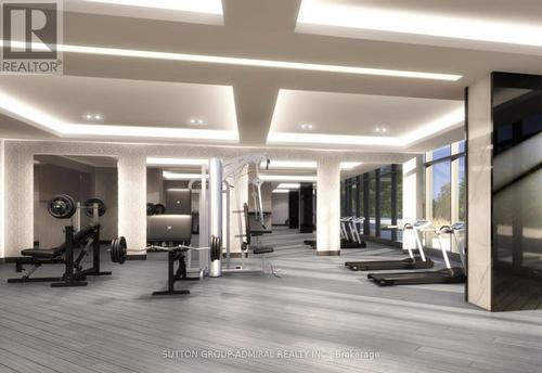 516 - 100 Eagle Rock Way, Vaughan, ON - Indoor Photo Showing Gym Room