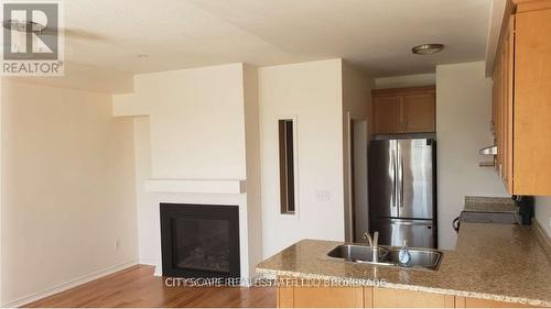 56 Narbonne Crescent, Hamilton, ON - Indoor Photo Showing Kitchen With Fireplace With Double Sink