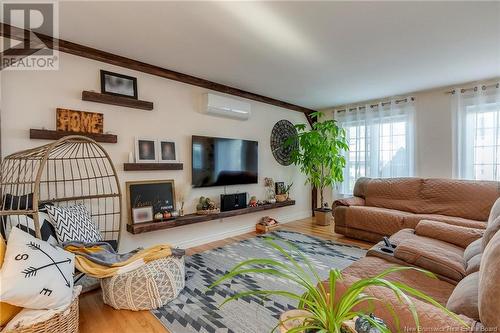 93 Christopher, Moncton, NB - Indoor Photo Showing Living Room With Fireplace