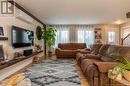 93 Christopher, Moncton, NB  - Indoor Photo Showing Living Room With Fireplace 