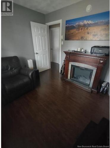 108 Leisure Avenue, Fredericton, NB - Indoor Photo Showing Living Room With Fireplace