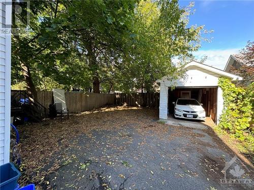 Rear Parking area. 1 surface parking included - 161 Fifth Avenue Unit#2, Ottawa, ON - Outdoor