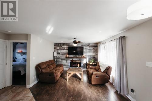 413 Danis Street, Cornwall, ON - Indoor Photo Showing Living Room With Fireplace