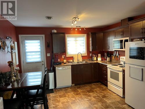 63 Dunns Hill Road, Foxtrap, NL - Indoor Photo Showing Kitchen With Double Sink