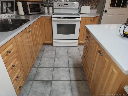 4 Guerrette Road, Sainte-Anne-De-Madawaska, NB - Indoor Photo Showing Kitchen With Double Sink