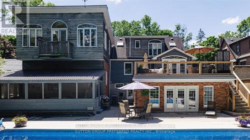 84 Grand Avenue, London, ON - Outdoor With In Ground Pool With Deck Patio Veranda