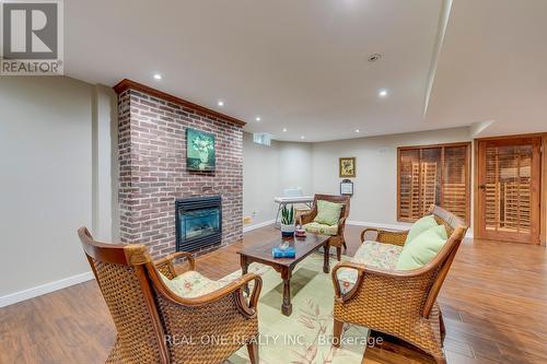 1033 Kestell Boulevard, Oakville, ON - Indoor Photo Showing Other Room With Fireplace