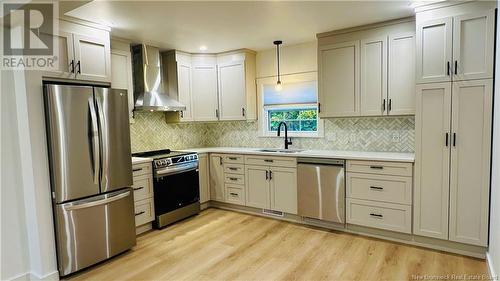 627 555 Route, Richmond Corner, NB - Indoor Photo Showing Kitchen With Upgraded Kitchen