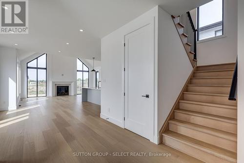 2 Five Stakes Street, Southwold (Talbotville), ON - Indoor Photo Showing Other Room With Fireplace