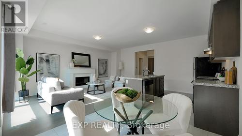 7 Breyworth Road, Markham, ON - Indoor Photo Showing Dining Room With Fireplace