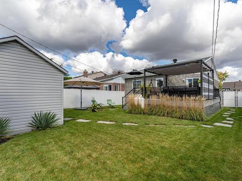 Backyard - 4893 Rue Joseph-Payette, Longueuil (Saint-Hubert), QC - Outdoor With Deck Patio Veranda