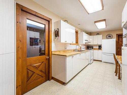 Kitchen - 61 Ch. De Foster, Lac-Brome, QC - Indoor Photo Showing Kitchen With Double Sink