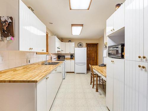 Kitchen - 61 Ch. De Foster, Lac-Brome, QC - Indoor Photo Showing Kitchen With Double Sink