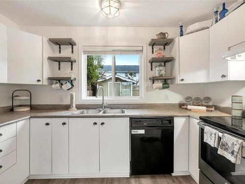 3255 Gilana Pl, Duncan, BC - Indoor Photo Showing Kitchen With Double Sink