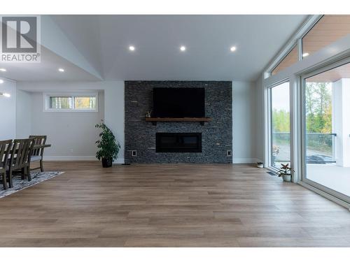 4134 University Heights Drive, Prince George, BC - Indoor Photo Showing Living Room With Fireplace