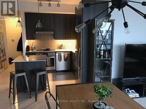 908 - 1 The Esplanade Street, Toronto, ON - Indoor Photo Showing Kitchen