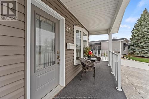 67 Malden Hill Drive, Amherstburg, ON - Outdoor With Deck Patio Veranda With Exterior