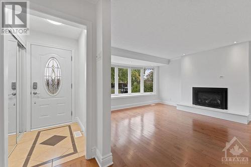 52 Pritchard Drive, Ottawa, ON - Indoor Photo Showing Living Room With Fireplace