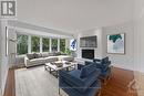 52 Pritchard Drive, Ottawa, ON  - Indoor Photo Showing Living Room With Fireplace 