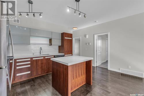 122 2315 Mcclocklin Road, Saskatoon, SK - Indoor Photo Showing Kitchen With Upgraded Kitchen