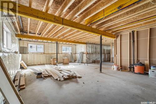 613 Pebble Beach Boulevard, Warman, SK - Indoor Photo Showing Basement