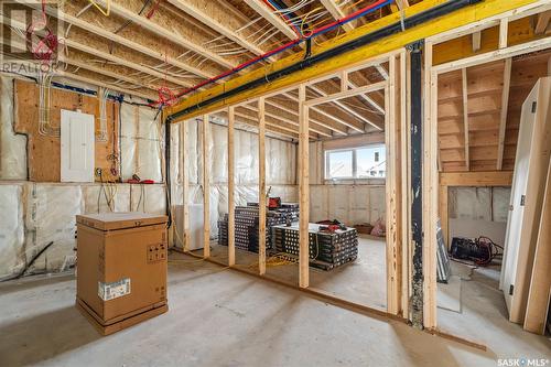 613 Pebble Beach Boulevard, Warman, SK - Indoor Photo Showing Basement