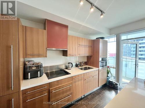 2202 - 80 John Street, Toronto, ON - Indoor Photo Showing Kitchen With Double Sink