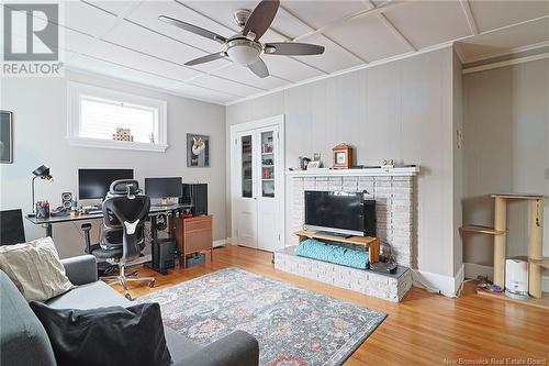 433 George Street, Fredericton, NB - Indoor Photo Showing Other Room With Fireplace