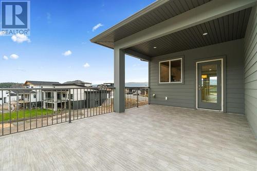 2542 Pinnacle Ridge Drive, West Kelowna, BC - Outdoor With Deck Patio Veranda With Exterior