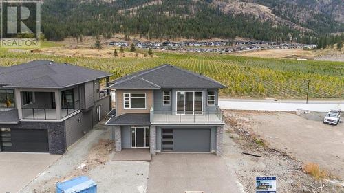 2542 Pinnacle Ridge Drive, West Kelowna, BC - Outdoor With Deck Patio Veranda With Facade