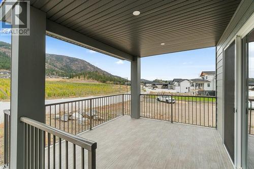 2542 Pinnacle Ridge Drive, West Kelowna, BC - Outdoor With Deck Patio Veranda With Exterior