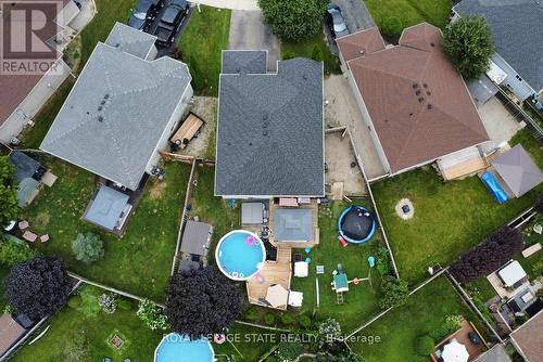 43 Brewster Way, Brantford, ON - Outdoor With Above Ground Pool With View