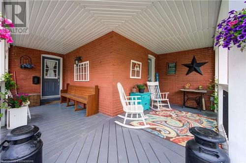 275 Dinsley Street, Blyth, ON - Outdoor With Deck Patio Veranda With Exterior