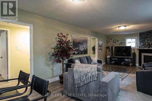 1916 Edenwood Drive, Oshawa, ON - Indoor Photo Showing Living Room With Fireplace