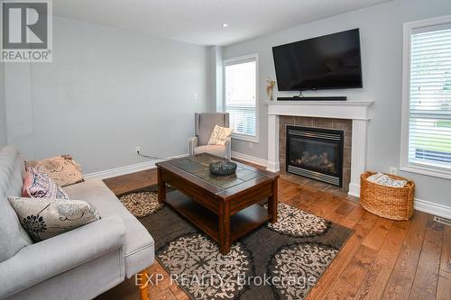 452 Greenwood Drive, Essa, ON - Indoor Photo Showing Living Room With Fireplace