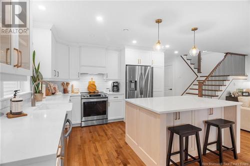 31 Lorilynn Crescent, Fredericton, NB - Indoor Photo Showing Kitchen With Upgraded Kitchen