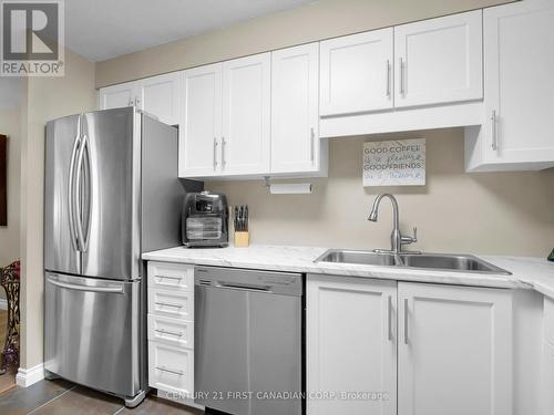 2303 - 323 Colborne Street, London, ON - Indoor Photo Showing Kitchen With Double Sink