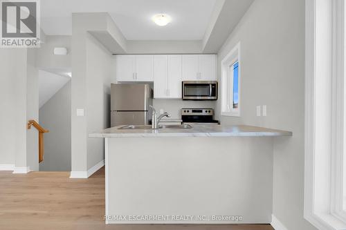 5 - 19 Picardy Drive, Hamilton, ON - Indoor Photo Showing Kitchen With Double Sink