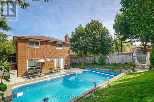 20 Pepperwood Place, Brampton, ON - Outdoor With In Ground Pool With Deck Patio Veranda With Backyard