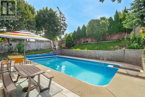 20 Pepperwood Place, Brampton, ON - Outdoor With In Ground Pool With Deck Patio Veranda With Backyard