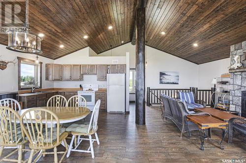 132 Marine Drive, Last Mountain Lake East Side, SK - Indoor Photo Showing Dining Room