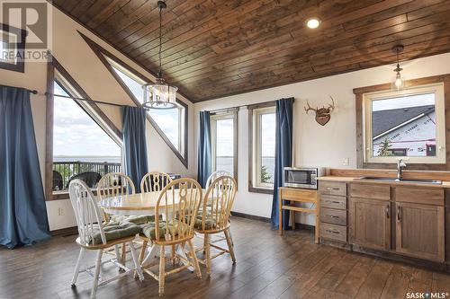 132 Marine Drive, Last Mountain Lake East Side, SK - Indoor Photo Showing Dining Room