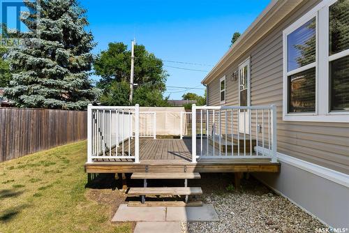 376 Keats Street, Southey, SK - Outdoor With Deck Patio Veranda