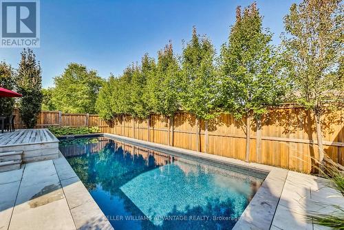 325 Buckingham Road, Newmarket, ON - Outdoor With In Ground Pool With Backyard