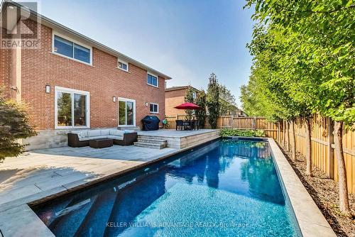 325 Buckingham Road, Newmarket, ON - Outdoor With In Ground Pool With Exterior