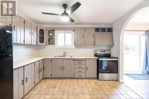 42 Fittons Road W, Orillia, ON - Indoor Photo Showing Kitchen With Double Sink